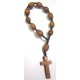 Car Rosary Bayong Wood Oval 10x15mm